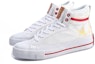 Lookbook (W) Li-Ning Kasut High-Top Kasual 'Putih Merah' AGCQ026-5