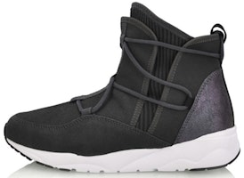 (Women) Li-Ning High-Top Knit Breathable 'Shadow Grey' LLAN082-2 (Women) Li-Ning High-Top Knit Breathable 'Shadow Grey' LLAN082-2