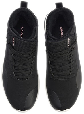 (W) Li-Ning Sepatu High-Top 'Black Cushion' Hitam AGLN138-4 Shop (W) Li-Ning Sepatu High-Top 'Black Cushion' Hitam AGLN138-4