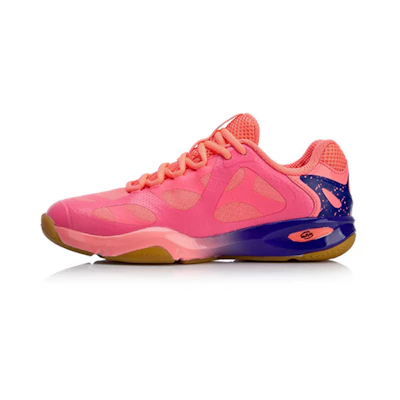 (W) Li-Ning Kason Badminton Shoes 'Neon Pink Black'