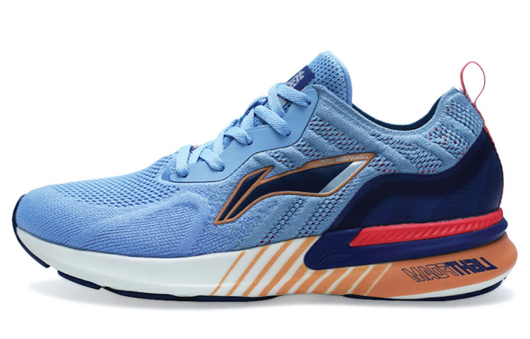 (Women) Li-Ning Lan 'Blue Low-Top Running' ARHP214-3