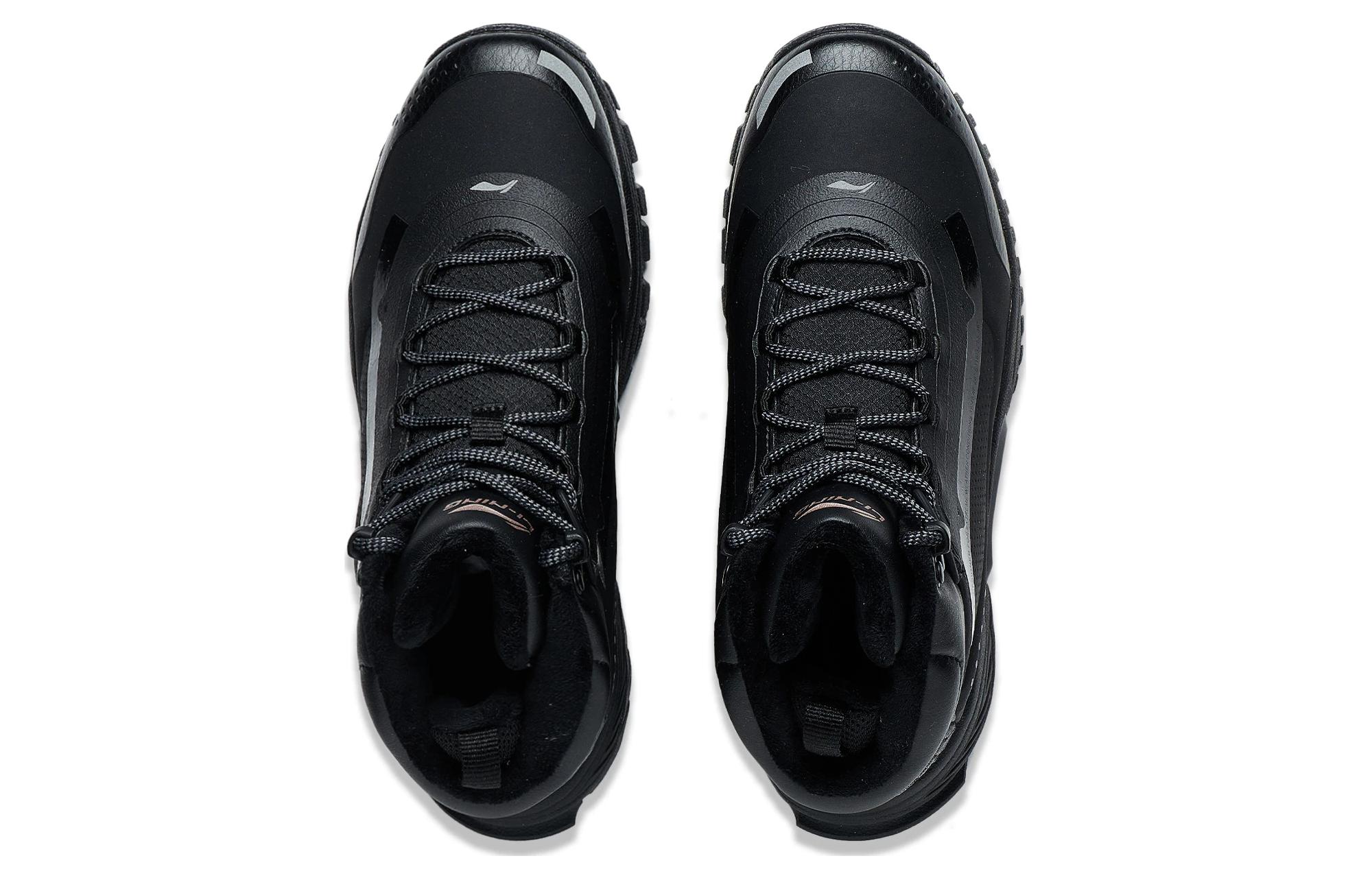 Lookbook (W) 李宁征服者Lite冬季保暖羊毛衫'黑色' AGLT184-1