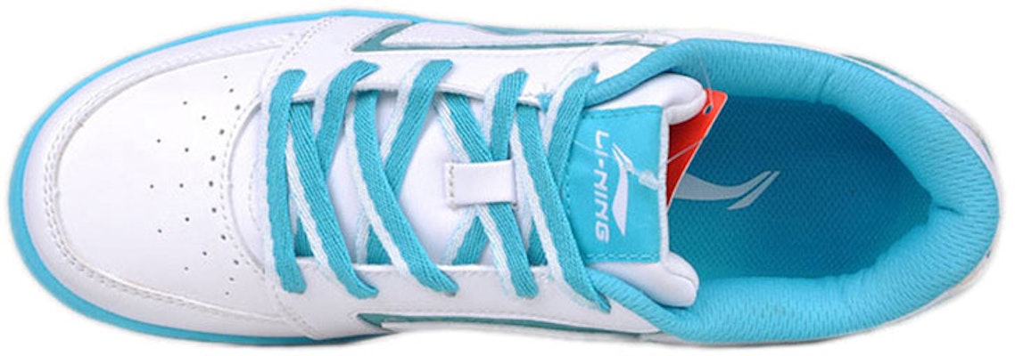 (W) Li-Ning Lifestyle Bajo 'Blanco Azul Claro' ALCF286-2 Lookbook (W) Li-Ning Lifestyle Bajo 'Blanco Azul Claro' ALCF286-2