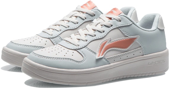 LiNing李寧 運動生活系列 板鞋 女款 白藍橙 Lookbook LiNing李寧 運動生活系列 板鞋 女款 白藍橙