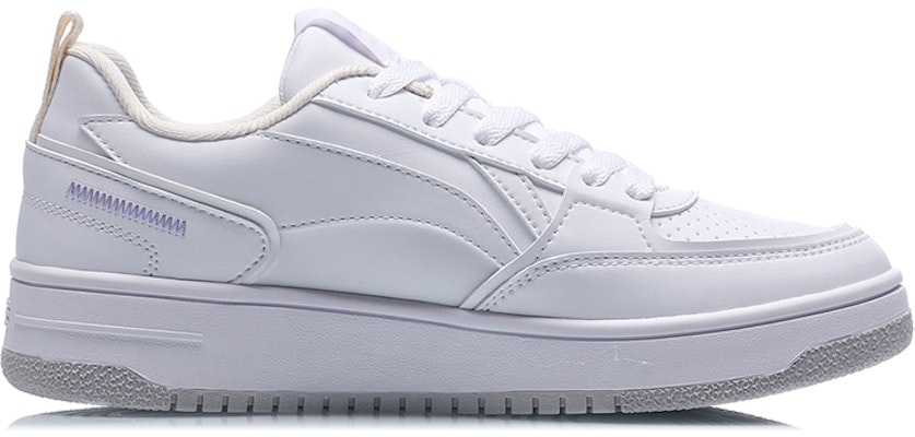 (Women) Li-Ning Lifestyle Skate Shoes 'White Purple' AGCQ544-2 Order (Women) Li-Ning Lifestyle Skate Shoes 'White Purple' AGCQ544-2