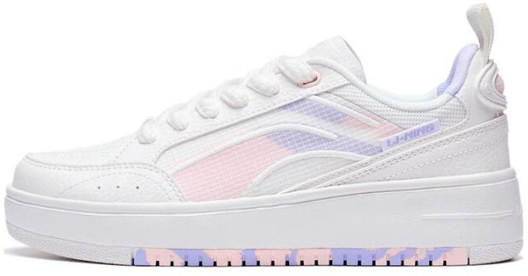 (Women) Li-Ning Lifestyle Skate Shoes 'White Purple Pink' AGCT142-4 Buy (Women) Li-Ning Lifestyle Skate Shoes 'White Purple Pink' AGCT142-4