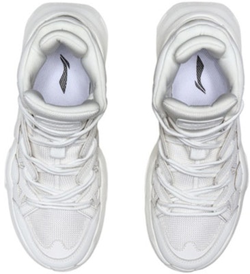 (W) 리닝 라이트 농구화 하이 '화이트' (Li-Ning Light Basketball Shoes High 'White') AGBQ062-1 Shop (W) 리닝 라이트 농구화 하이 '화이트' (Li-Ning Light Basketball Shoes High 'White') AGBQ062-1