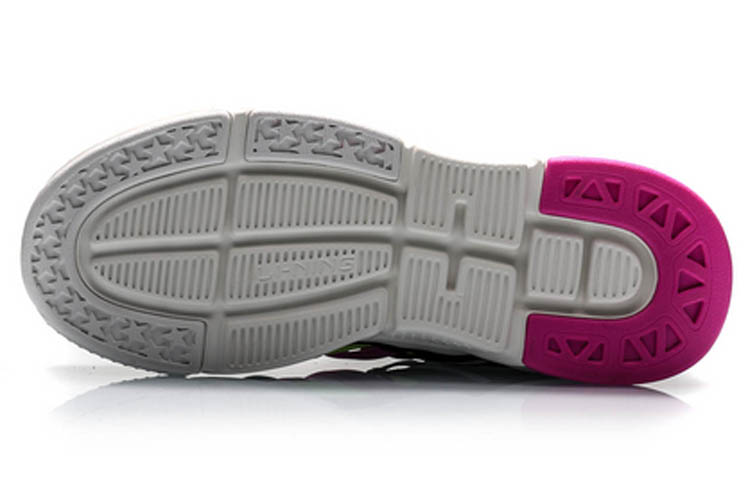 (W) Li-Ning Light Classic Leisure Low 'Black Grey Neon Green' 圖 5