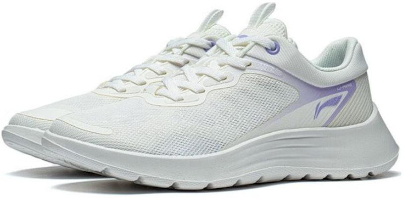 (Women) Li-Ning Light Feather 'White Purple' ARST020-1 Lookbook (Women) Li-Ning Light Feather 'White Purple' ARST020-1