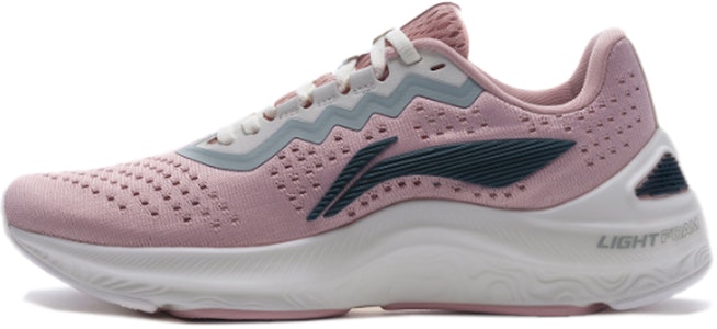 LiNing李寧 岚 一體織 防滑耐磨 低幫 跑步鞋 女款 霧玫瑰粉 Buy LiNing李寧 岚 一體織 防滑耐磨 低幫 跑步鞋 女款 霧玫瑰粉