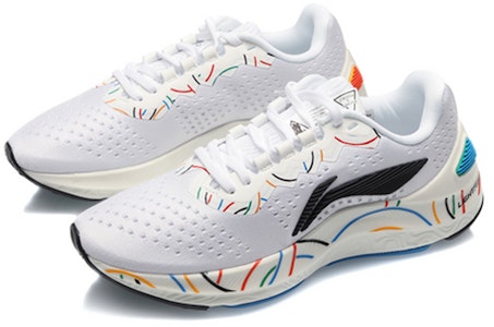 李寧 岚 防滑耐磨輕便 低幫 跑步鞋 女款 白彩 Lookbook 李寧 岚 防滑耐磨輕便 低幫 跑步鞋 女款 白彩