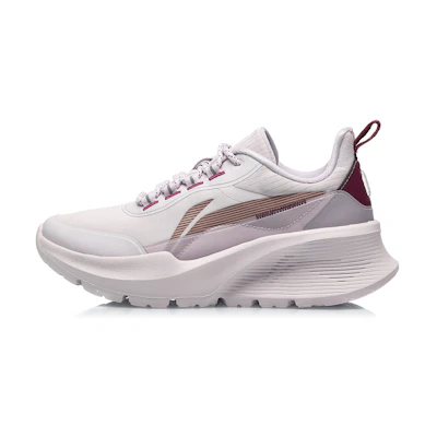 (W) Li-Ning Lightweight 'Light Grey Purple'