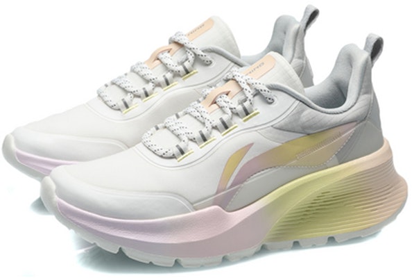 (W) Li-Ning Ringan 'Putih Kelabu Merah Jambu' ARHQ336-1 Lookbook (W) Li-Ning Ringan 'Putih Kelabu Merah Jambu' ARHQ336-1