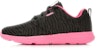 (W) Kasut Lari Ringan Bernafas Li-Ning 'Hitam Merah Jambu' ARJL014-4
