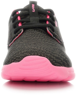 (Women) Li-Ning Lightweight Breathable Running Shoes 'Black Pink' ARJL014-4 Lookbook (Women) Li-Ning Lightweight Breathable Running Shoes 'Black Pink' ARJL014-4