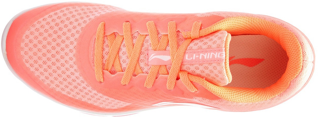 LiNing李寧 溢彩 輕質 低幫 跑步鞋 女款 粉橙 Lookbook LiNing李寧 溢彩 輕質 低幫 跑步鞋 女款 粉橙