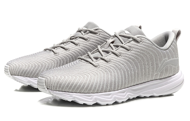 (W) Li-Ning Lightweight Running 'Grey White' 圖 3
