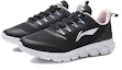 Lookbook (W) 李寧軽量ランニングシューズ 黒白 (Rīningu Keiryō Ranningu Shūzu Kuro Shiro) ARBP062-1