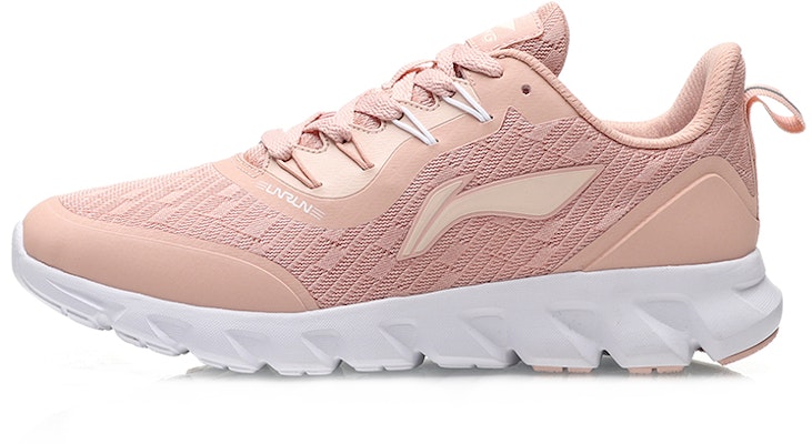 (Women) Li-Ning Lightweight Running Sneaker 'Pink White' ARBP062-2 Buy (Women) Li-Ning Lightweight Running Sneaker 'Pink White' ARBP062-2