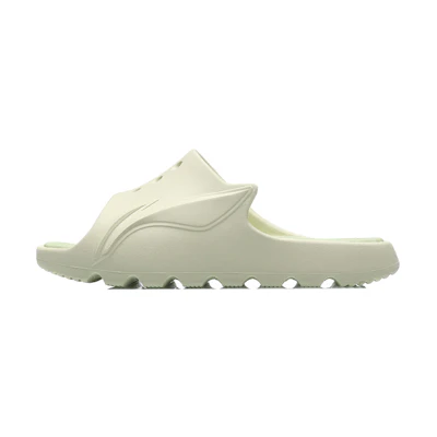 (W) Li-Ning LNBB Sport Slides 'Beige Green'