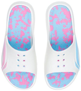 (W) Li-Ning LNBB Sandalias 'Blanco Azul' ABTS004-3 Shop (W) Li-Ning LNBB Sandalias 'Blanco Azul' ABTS004-3