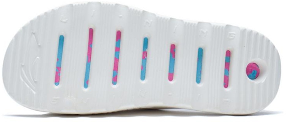 (Women) Li-Ning LNBB Slides 'White Blue' ABTS004-3 Purchase (Women) Li-Ning LNBB Slides 'White Blue' ABTS004-3