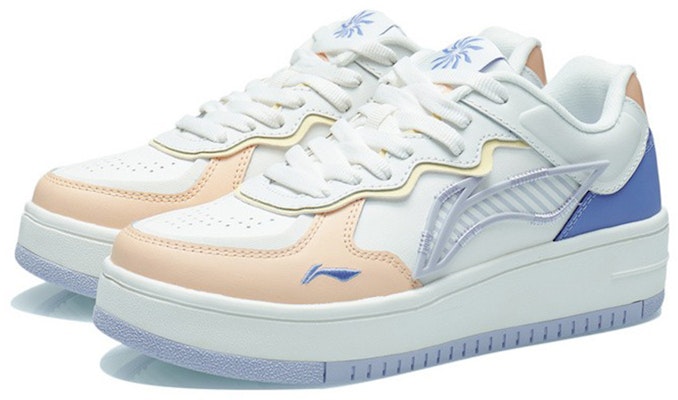 (Women) Li-Ning Low Top 'Cloud Mist White' AGCT380-1 Lookbook (Women) Li-Ning Low Top 'Cloud Mist White' AGCT380-1