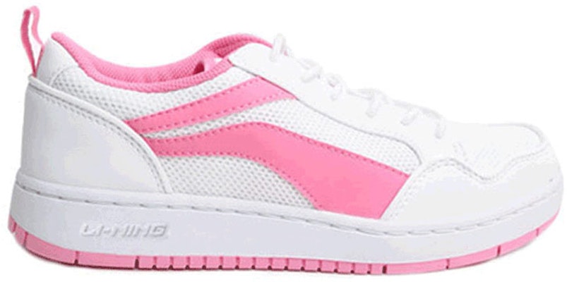 (W) 리닝 핑크-화이트 로우탑 스니커즈 (Li-Ning pink-white low-top sneakers) ALCG056-3 Order (W) 리닝 핑크-화이트 로우탑 스니커즈 (Li-Ning pink-white low-top sneakers) ALCG056-3