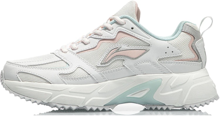 (Women) Li-Ning Retro Running Shoes 'White Pink' ARLQ004-5 Buy (Women) Li-Ning Retro Running Shoes 'White Pink' ARLQ004-5