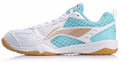 (Women) Li-Ning Ma Long Signature Table Tennis Shoes 'White Mint' APTP002-2 (Women) Li-Ning Ma Long Signature Table Tennis Shoes 'White Mint' APTP002-2
