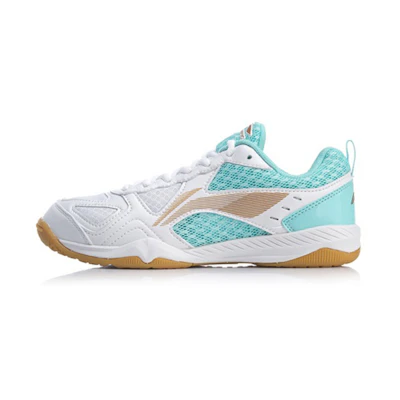 (W) Li-Ning Ma Long Signature Table Tennis Shoes 'White Mint'