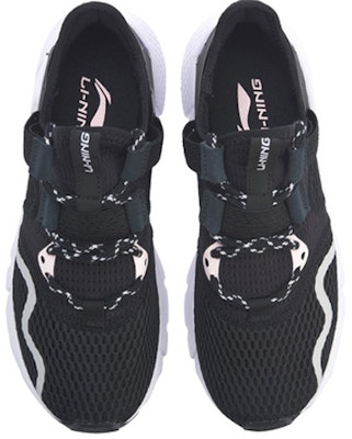 李宁Mafia輕便經典休閒鞋 女款 標準黑 Shop 李宁Mafia輕便經典休閒鞋 女款 標準黑