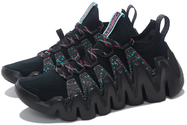 (W) 李宁 魔刺无界 '黑色' AZGS032-1 Lookbook (W) 李宁 魔刺无界 '黑色' AZGS032-1