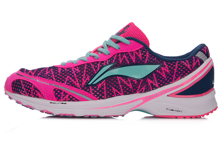(Women) Li-Ning Marathon 'Hufu All-Run Edition Pink-Blue' AJJM014-1