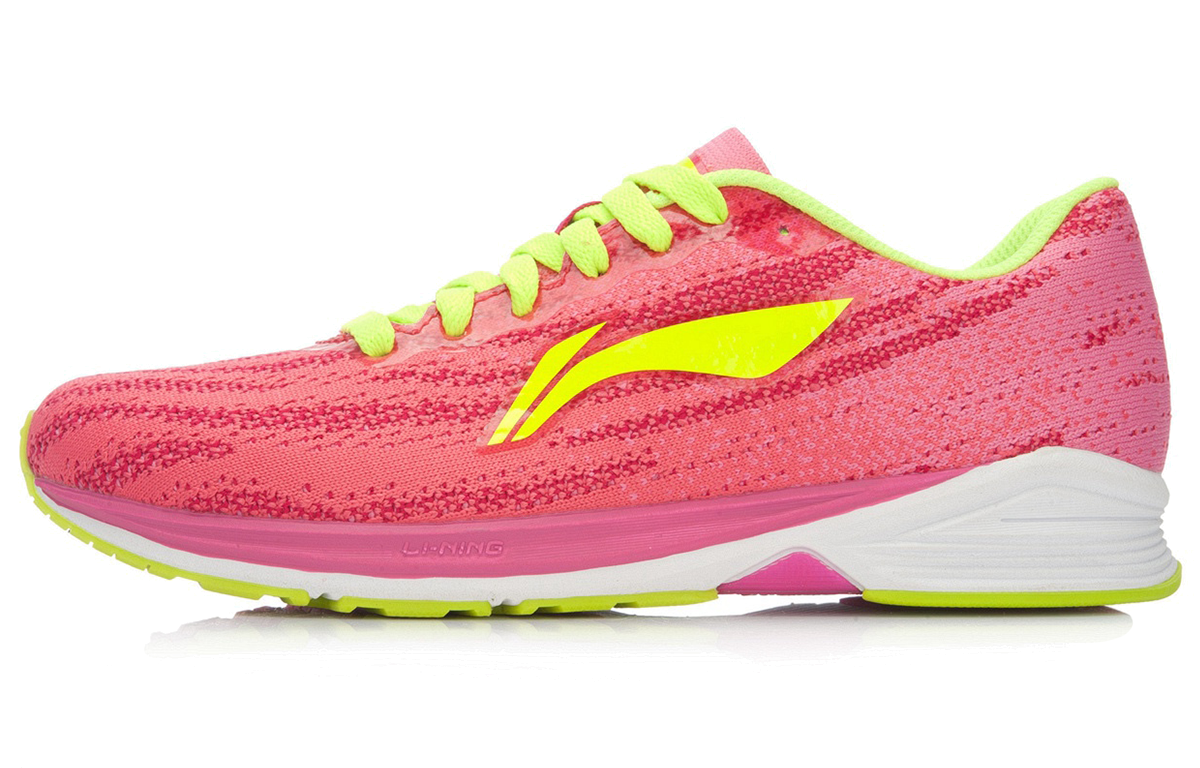 (Women) Li-Ning Marathon Training 'Pink-Yellow' AJJL002-1
