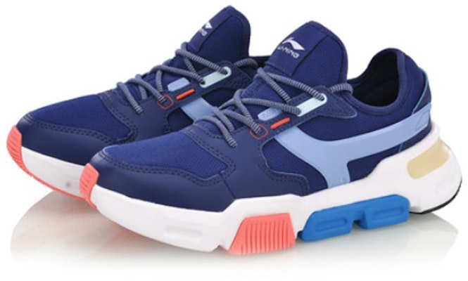(W) Li-Ning Mark 'Biru Putih' AGCN274-4 Lookbook (W) Li-Ning Mark 'Biru Putih' AGCN274-4