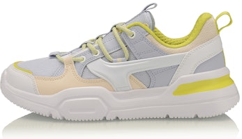 (Women) Li-Ning Mark Lite 'Grey yellow' AGCQ054-3 (Women) Li-Ning Mark Lite 'Grey yellow' AGCQ054-3