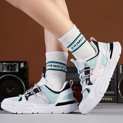 (Women) Li-Ning Mark Lite 'White Blue Pink' AGCQ054-4 Sizing (Women) Li-Ning Mark Lite 'White Blue Pink' AGCQ054-4