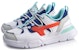 (W) Li-Ning Mark Lite 'Putih Biru Merah' AGCQ054-1
