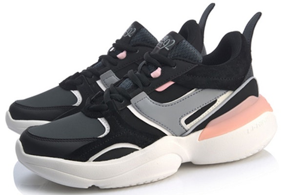 (W) Li-Ning Medalist 92 'Hitam Kelabu Putih' AGLP086-5 Lookbook (W) Li-Ning Medalist 92 'Hitam Kelabu Putih' AGLP086-5