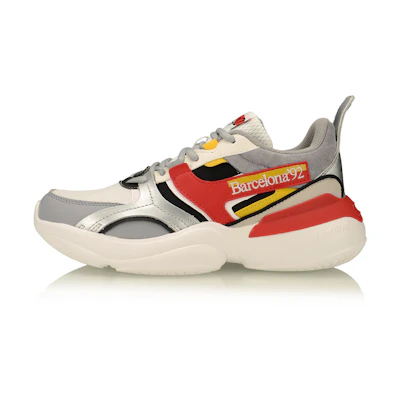 (W) Li-Ning Medalist 92 'White Grey Red'