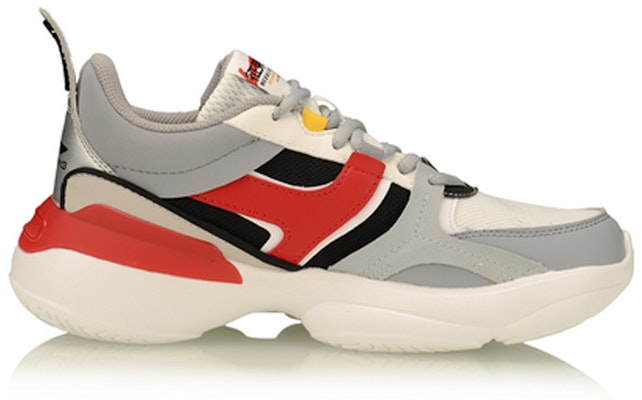 (W) Li-Ning Medalist 92 'Putih Kelabu Merah' AGLP086-1 Order (W) Li-Ning Medalist 92 'Putih Kelabu Merah' AGLP086-1