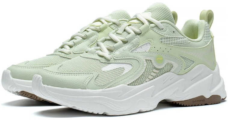 (Women) Li-Ning Meteor 'White Light Green' ARXT010-4 Lookbook (Women) Li-Ning Meteor 'White Light Green' ARXT010-4