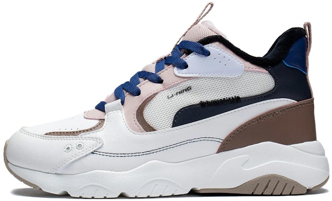 (Women) Li-Ning Mid-Top 'White Black Brown' AGLS210-1 Buy (Women) Li-Ning Mid-Top 'White Black Brown' AGLS210-1