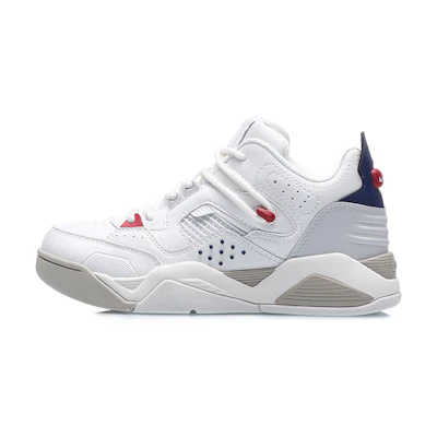 (W) Li-Ning Mid-Top Retro Basketball 'White'