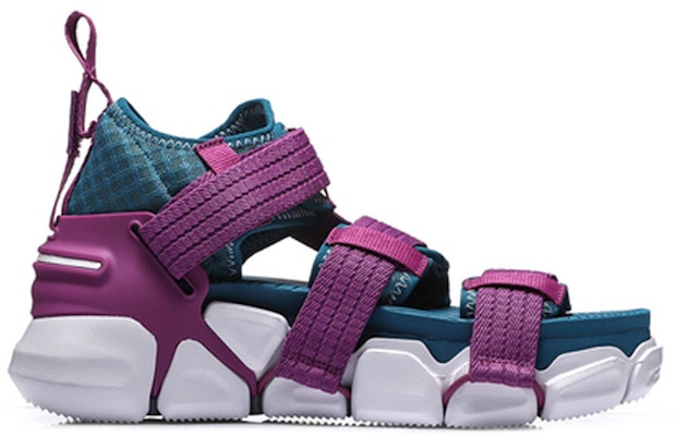 (Women) Li-Ning Mix 2 Platform Paris Fashion Week 'Purple Green' AGLN252-2 Order (Women) Li-Ning Mix 2 Platform Paris Fashion Week 'Purple Green' AGLN252-2