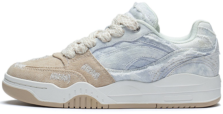 (Women) Li-Ning Moon White 'Grey Tan' AGCS427-6 Buy (Women) Li-Ning Moon White 'Grey Tan' AGCS427-6