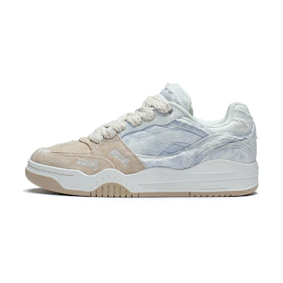 (W) Li-Ning Moon White 'Grey Tan'