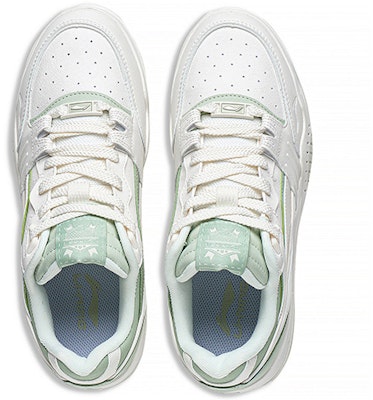 (Women) Li-Ning Moon White 'White Green' AGCS252-8 Shop (Women) Li-Ning Moon White 'White Green' AGCS252-8