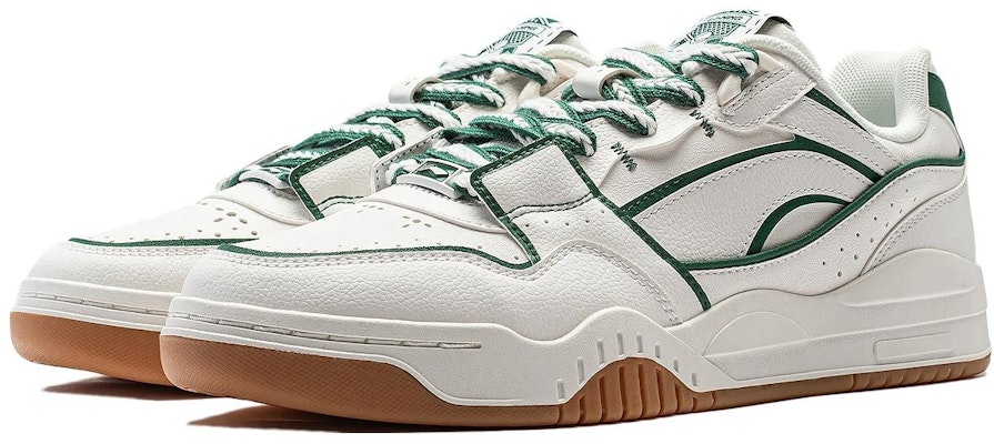(Women) Li-Ning Moon White 'White Green Tan' AGCS252-18 Lookbook (Women) Li-Ning Moon White 'White Green Tan' AGCS252-18
